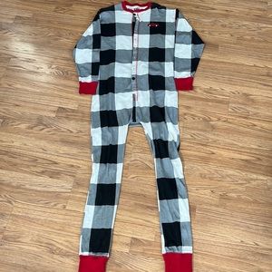 Lazy One Flapjack Onesie Size Large with butt flap NWOT